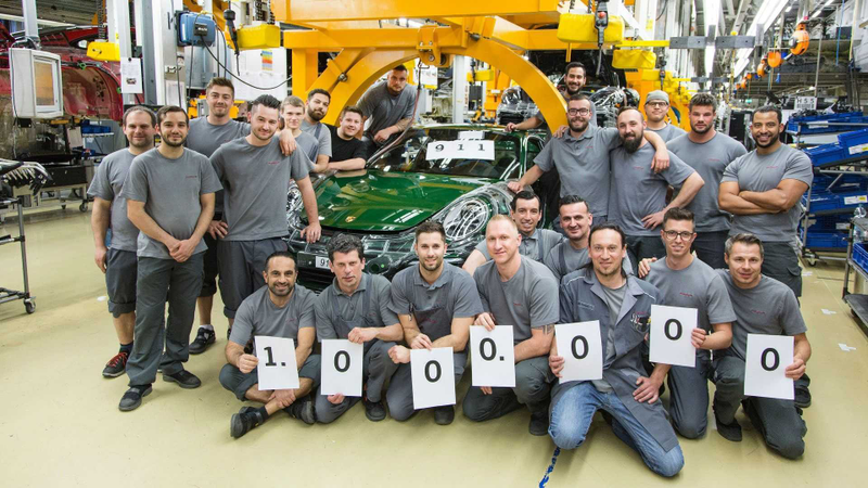 Illustration for article titled The One-Millionth Porsche 911 Is Exceedingly Lovely